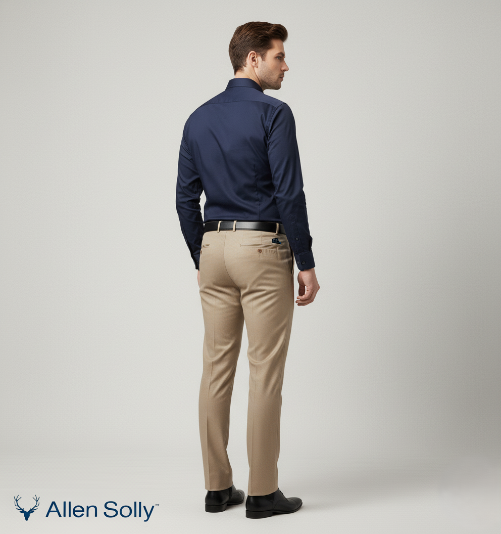 Allen Solly Men’s Navy Blue Shirt