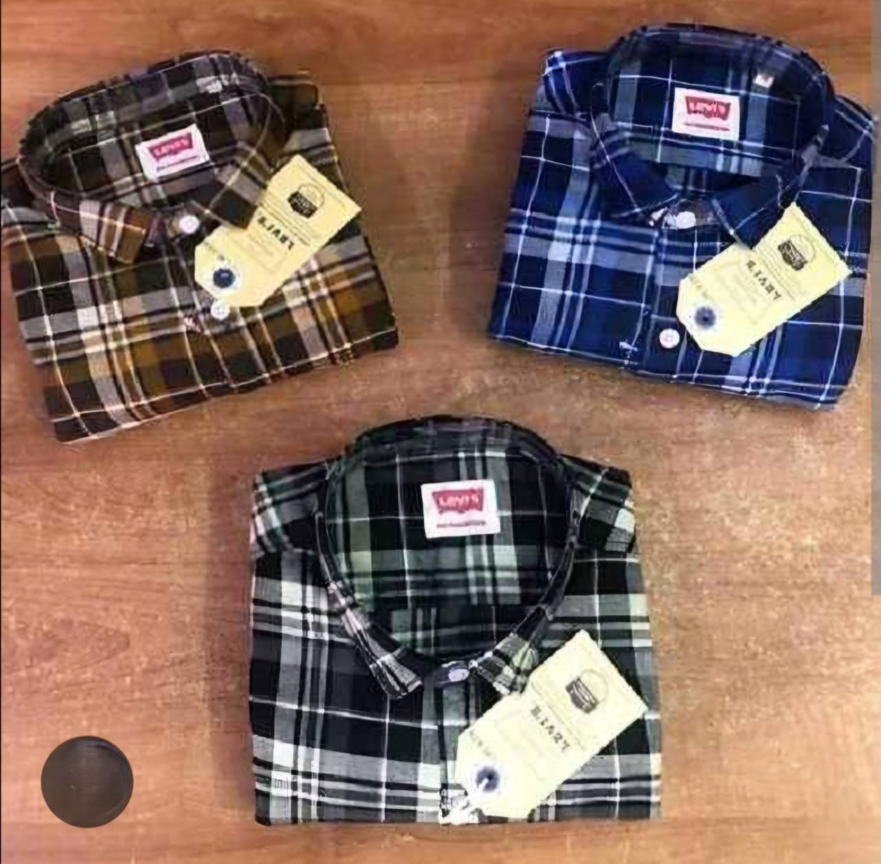 Levi’s Men’s  Checked Shirts – Pack of 3