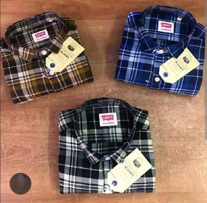 Levi’s Men’s  Checked Shirts – Pack of 3