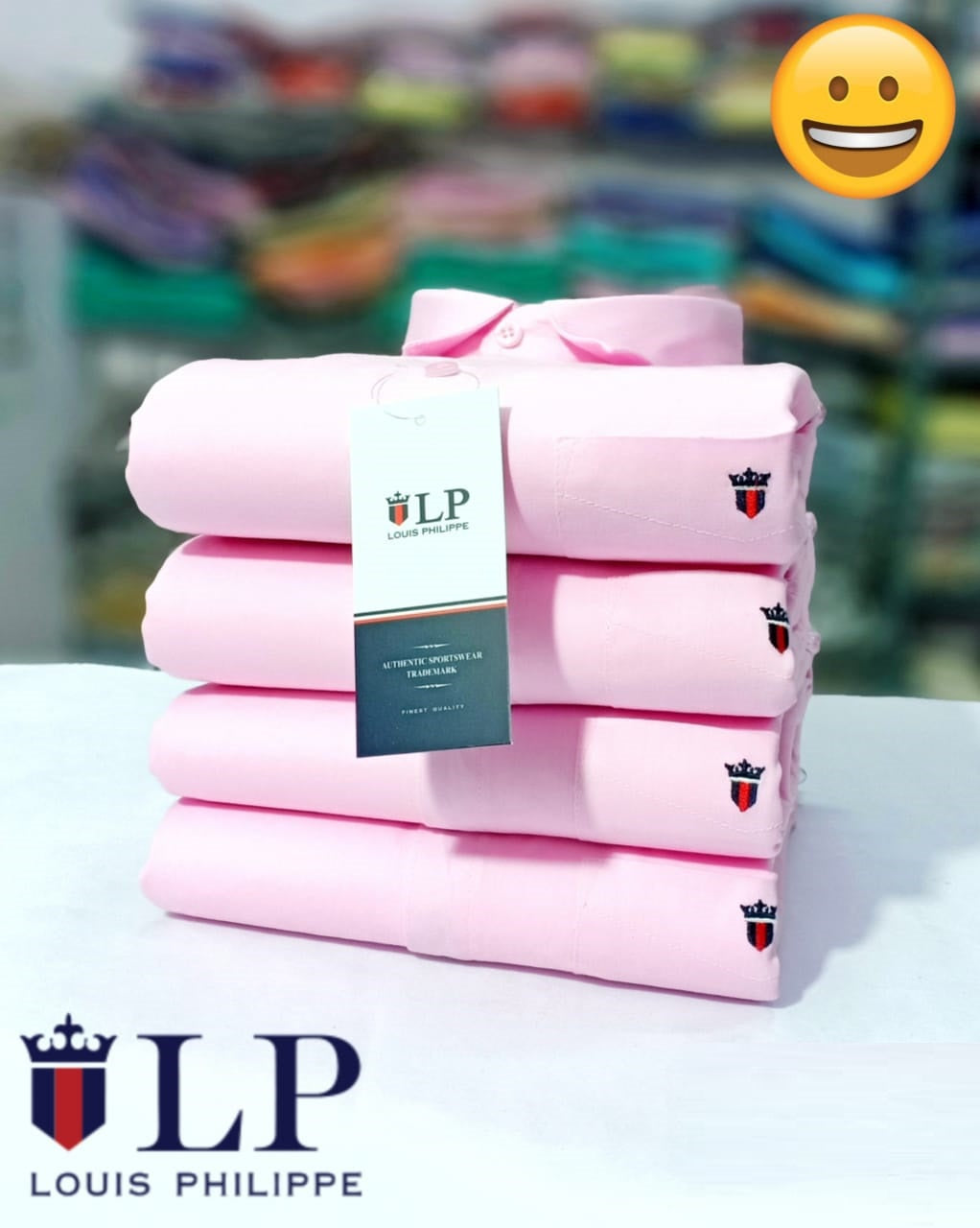 Louis Philippe Men’s Light Pink Shirt