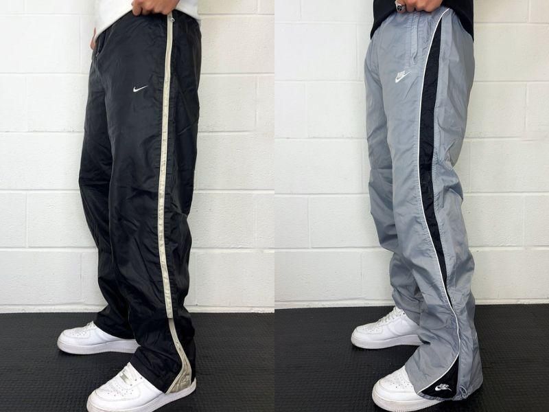 Nike Men’s Lycra Track Pants – Pack of 2 (Black & Grey)