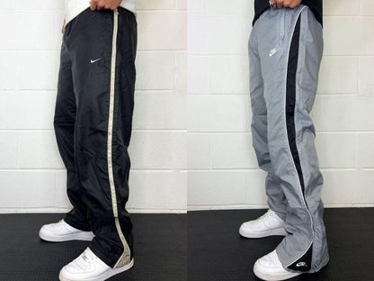 Nike Men’s Lycra Track Pants – Pack of 2 (Black & Grey)