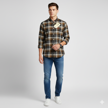 Levi’s Men’s  Checked Shirts – Pack of 3