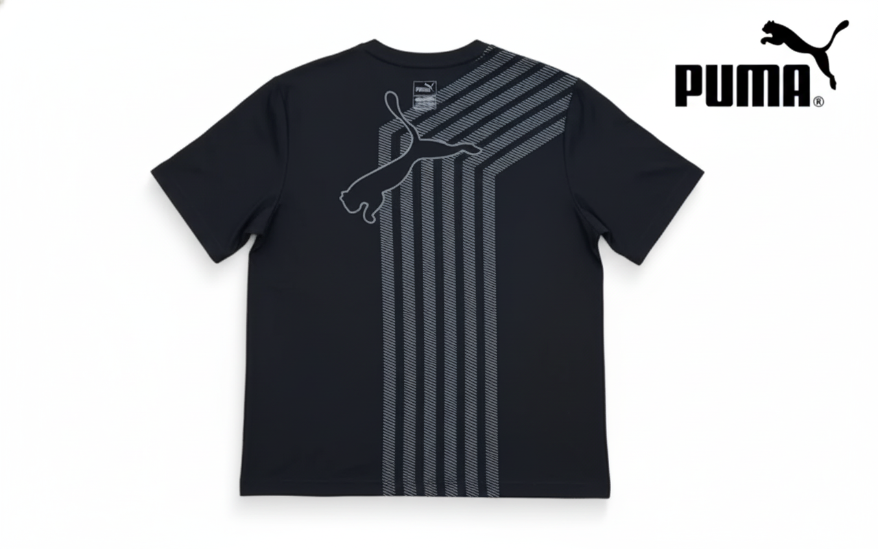 Puma Men’s Black Sleeveless Sports T-Shirt