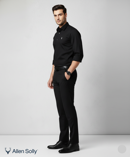 Allen Solly Men’s Black Shirt
