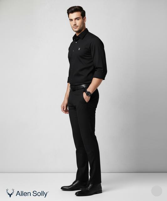 Allen Solly Men’s Black Shirt