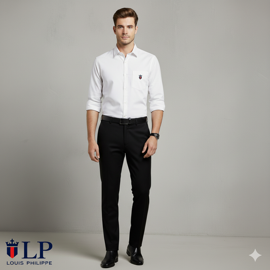 Louis Philippe Men’s White Shirt