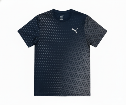 Puma Men’s Black Printed Sports T-Shirt