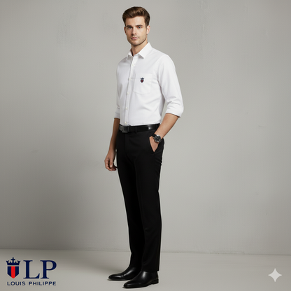 Louis Philippe Men’s White Shirt