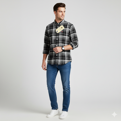 Levi’s Men’s  Checked Shirts – Pack of 3