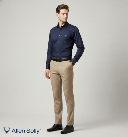 Allen Solly Men’s Navy Blue Shirt