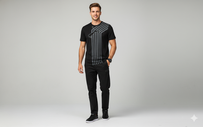 Puma Men’s Black Sleeveless Sports T-Shirt