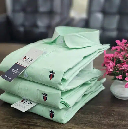 Louis Philippe Men’s Mint Green Shirt